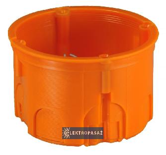 Puszka instalacyjna 60mm płytka pomarańczowa Z60KF 33048008 Simet 1