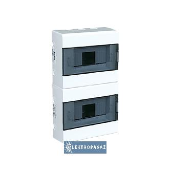 Rozdzielnica modułowa natynkowa 2x 8 N+PE IP40 z klapką SRn-16 1.4 Elektro-plast Opatówek 1