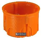 Puszka instalacyjna 60mm płytka pomarańczowa Z60KF 33048008 Simet 1